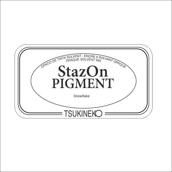 Stempelkissen Stazon Pigment Weiss_